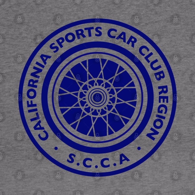 SCCA California vintage emblem by retropetrol